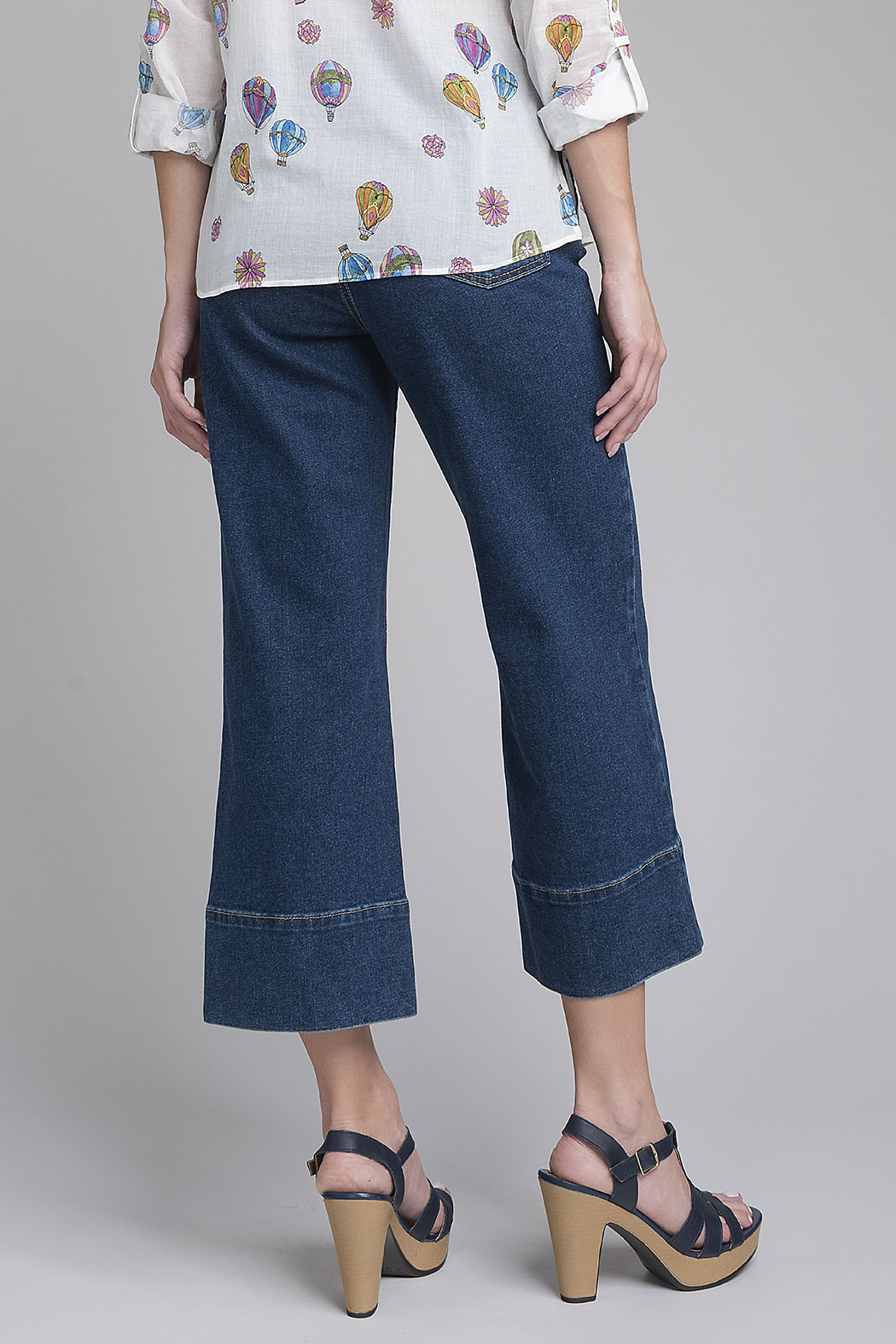 Pantalon De Mezclilla Corte Recto