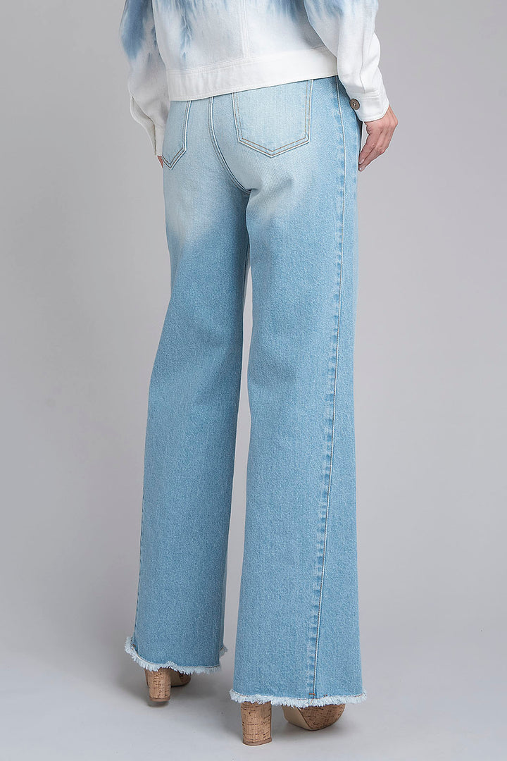 Pantalon De Mezclilla Amplio