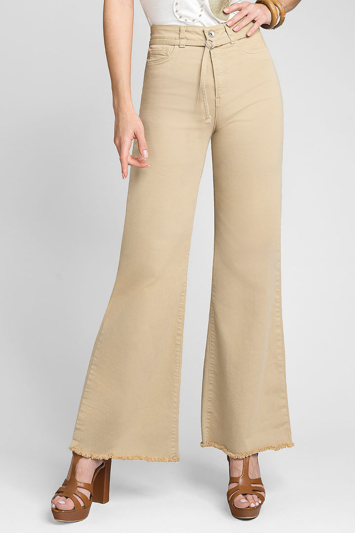 Pantalon De Mezclilla Corte Ancho