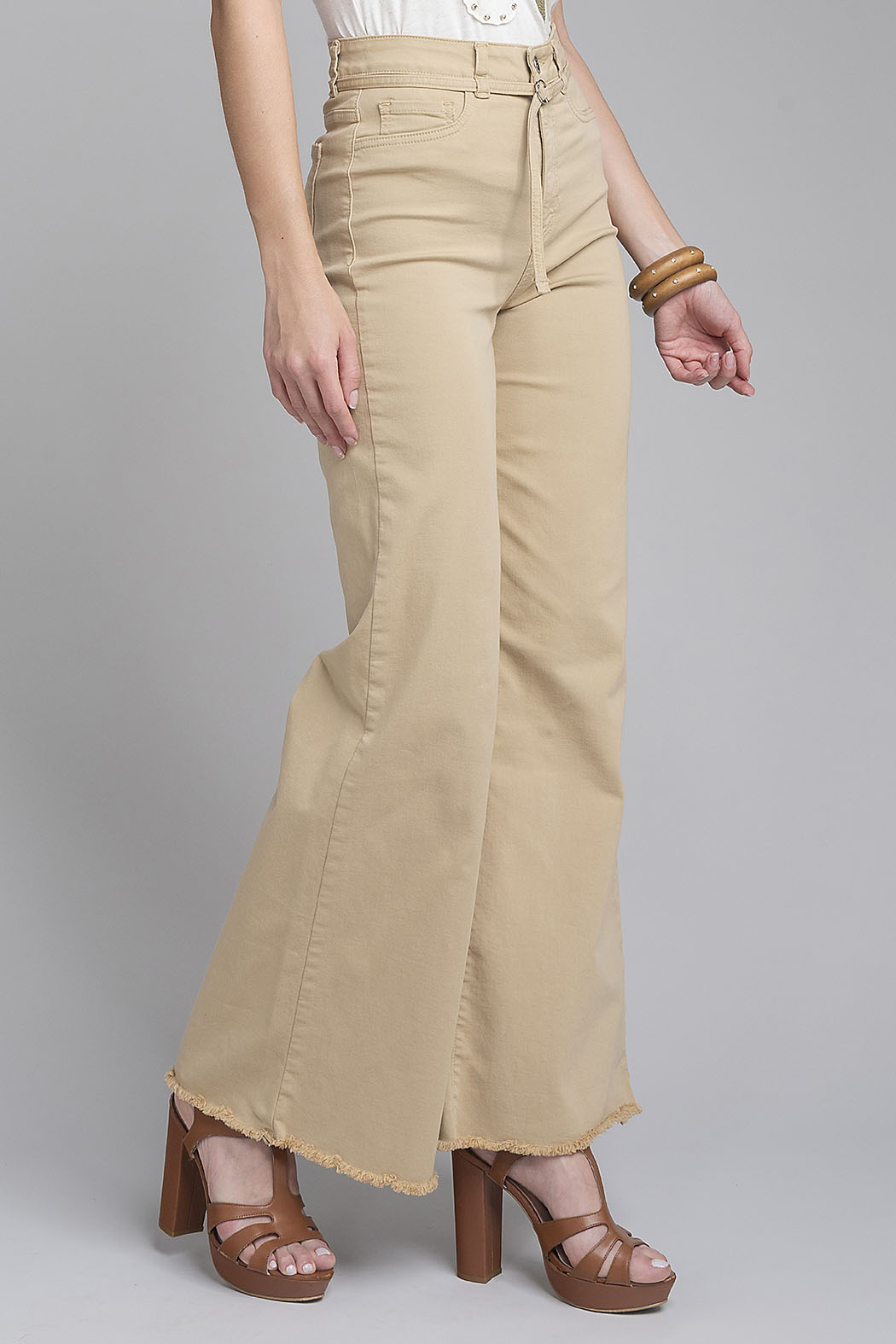 Pantalon De Mezclilla Corte Ancho