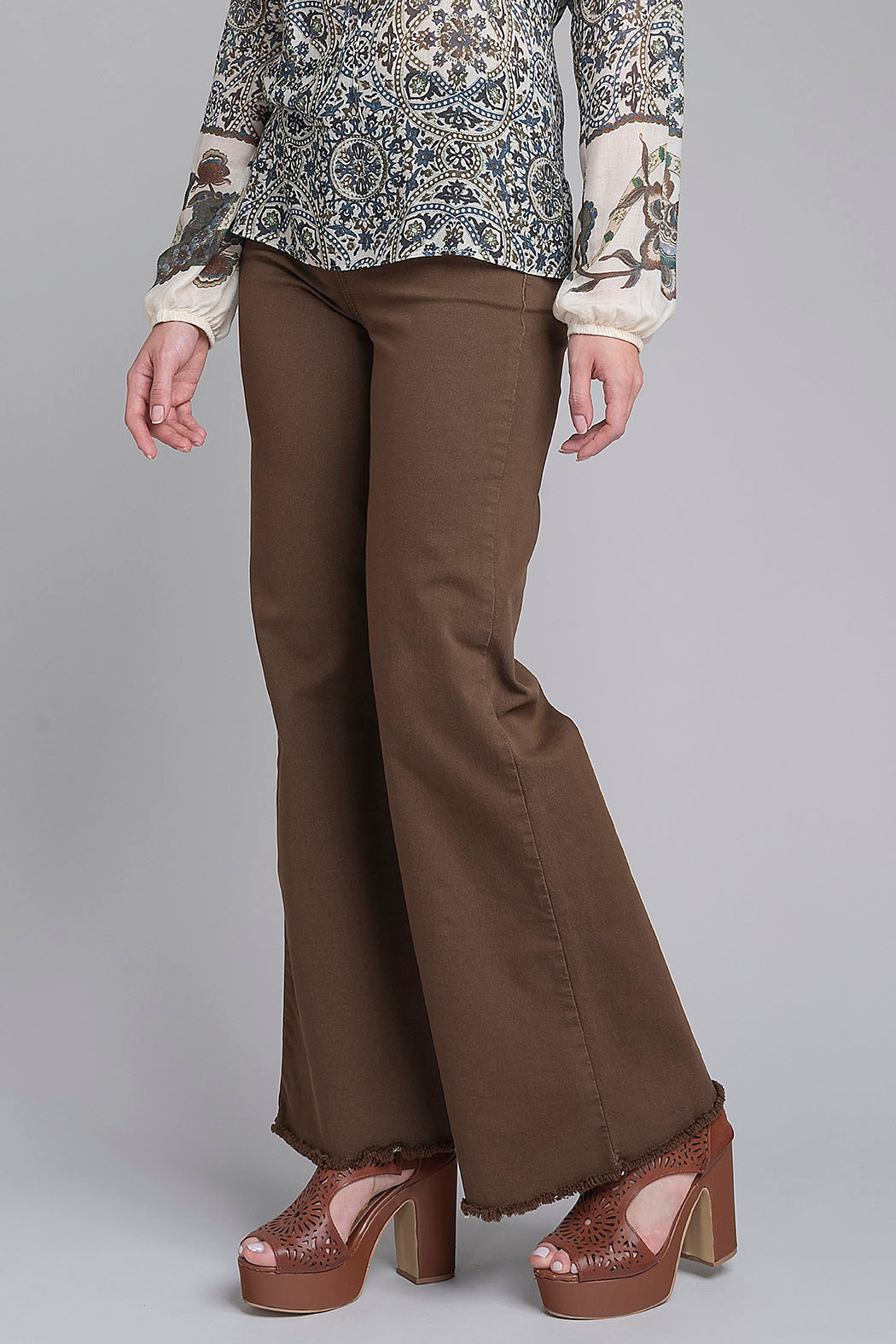 Pantalon De Mezclilla Corte Ancho