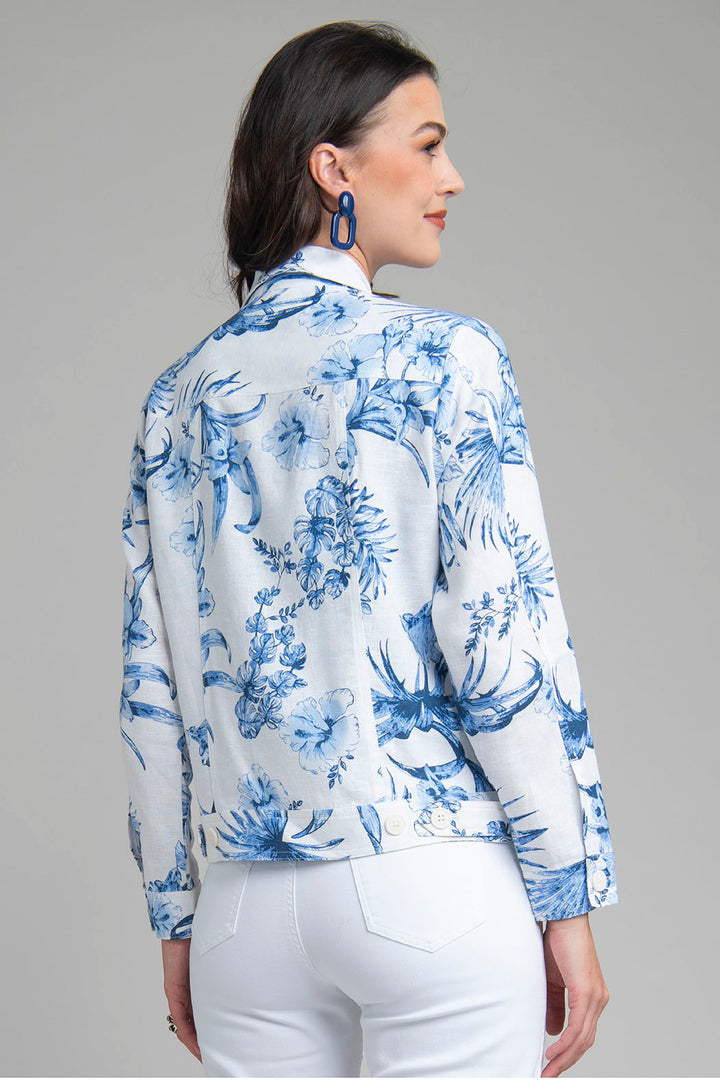 Chamarra Corta Estampada