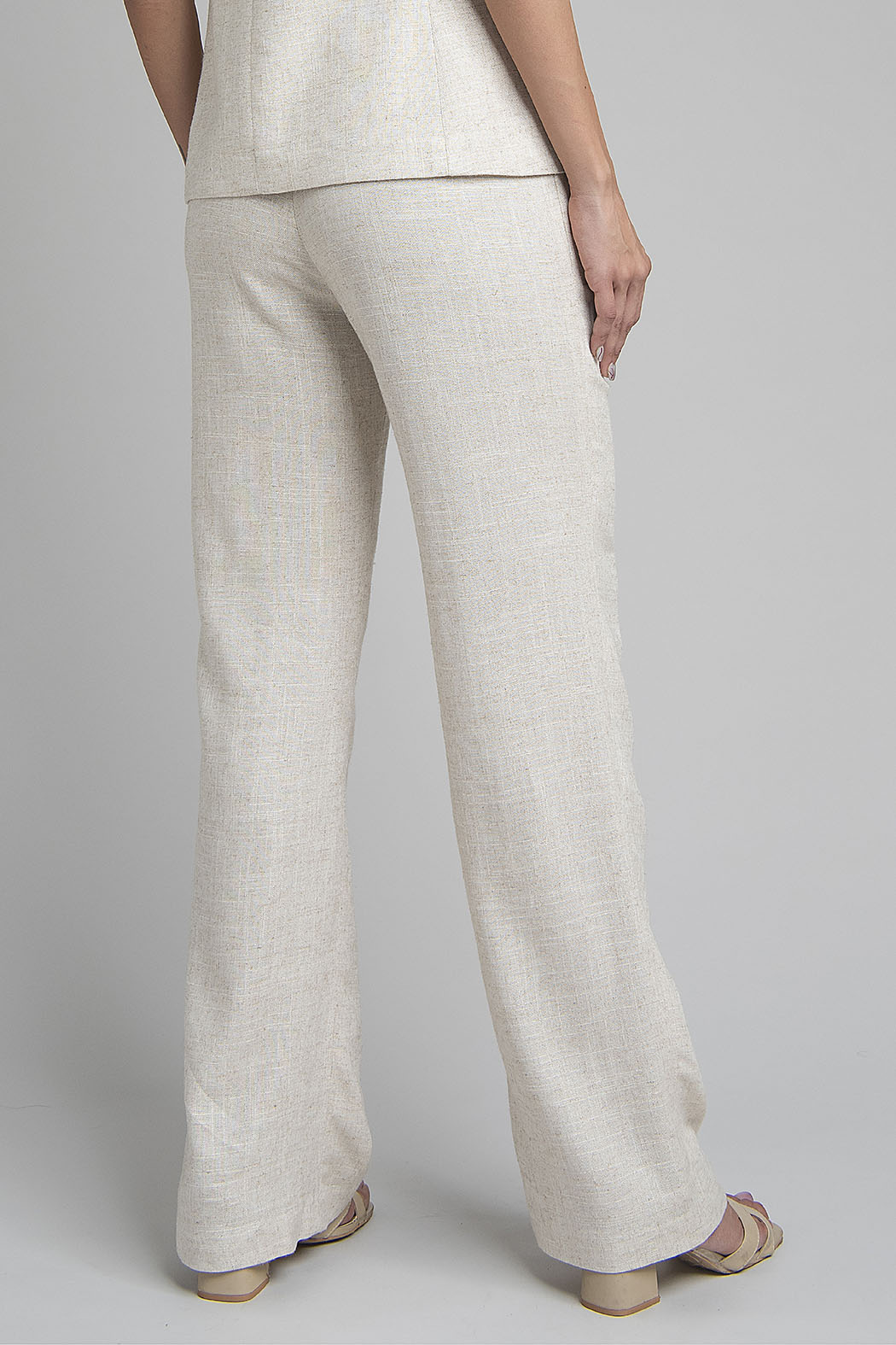 Pantalon Liso Corte Recto