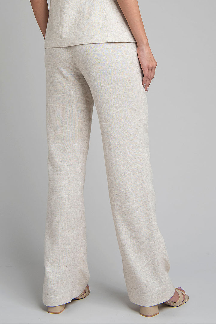 Pantalon Liso Corte Recto