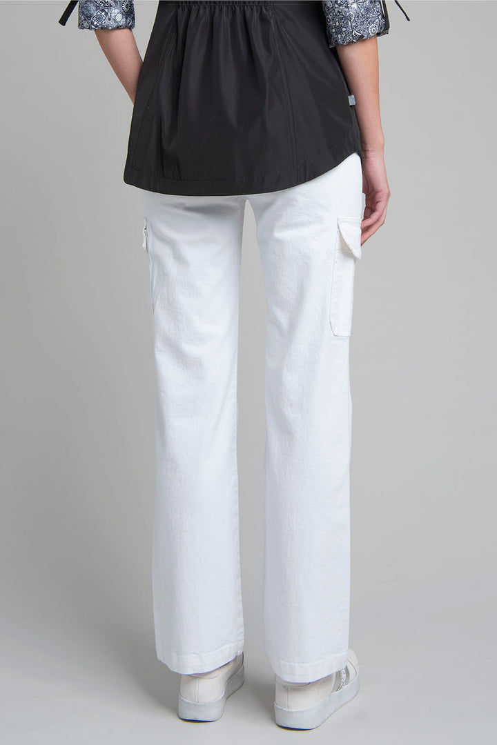 Pantalon De Mezclilla Tipo Cargo