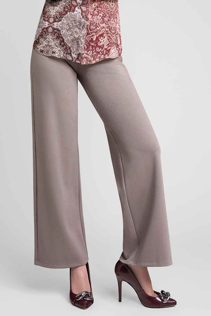 Pantalon Liso Corte Recto