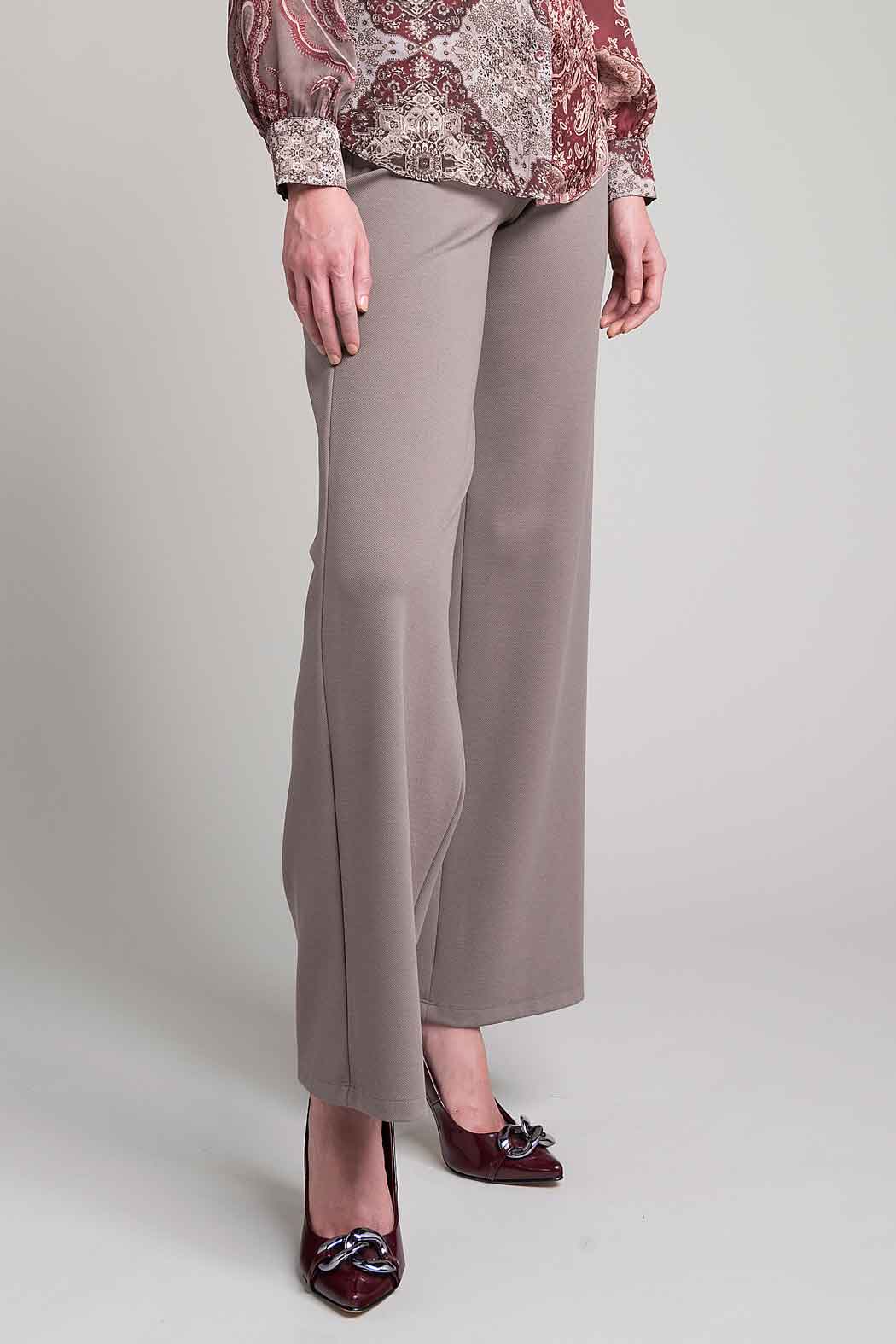 Pantalon Liso Corte Recto