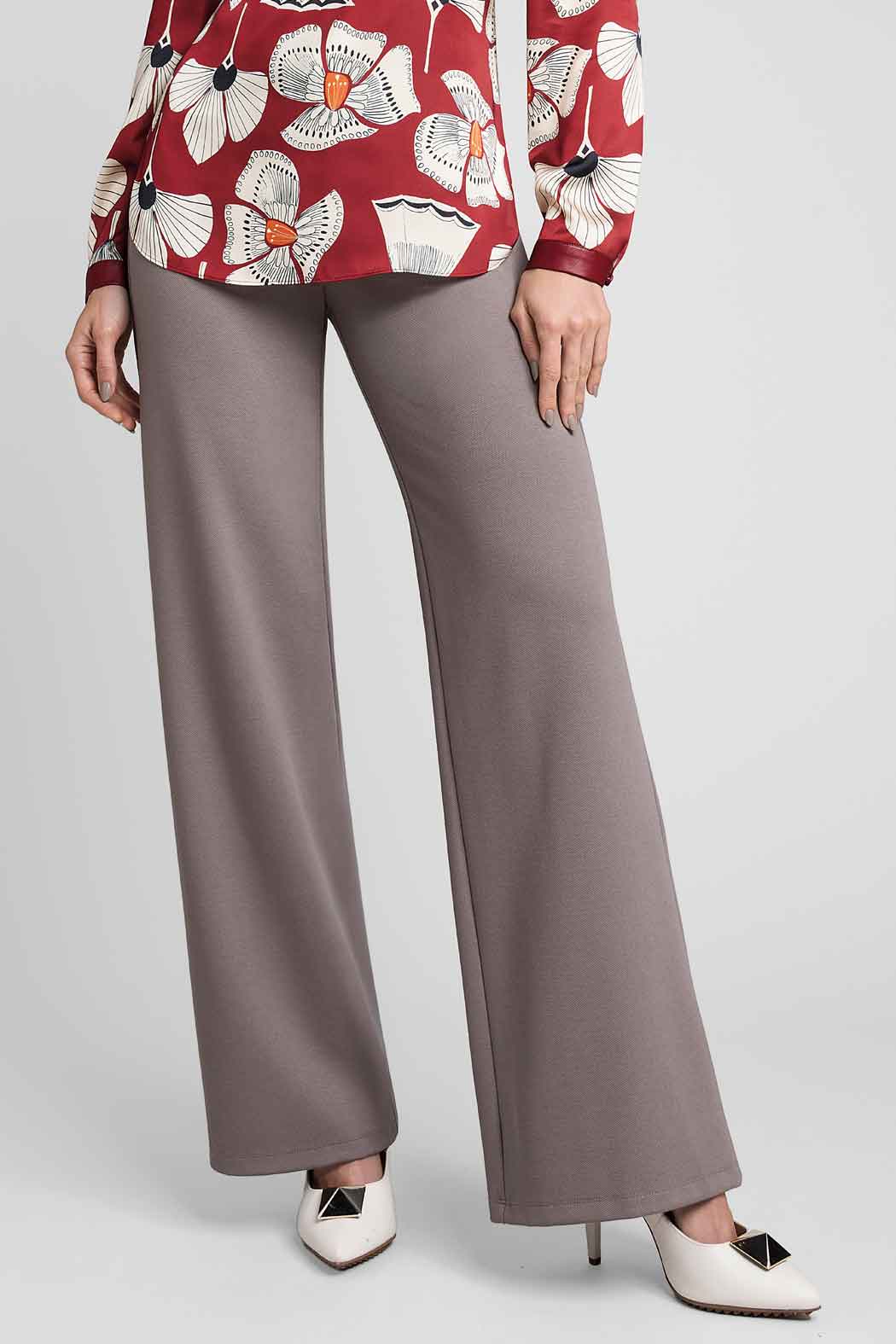 Pantalon Liso Corte Recto