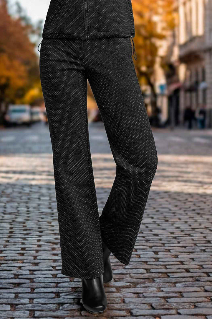 Pants Estampado Con Jareta