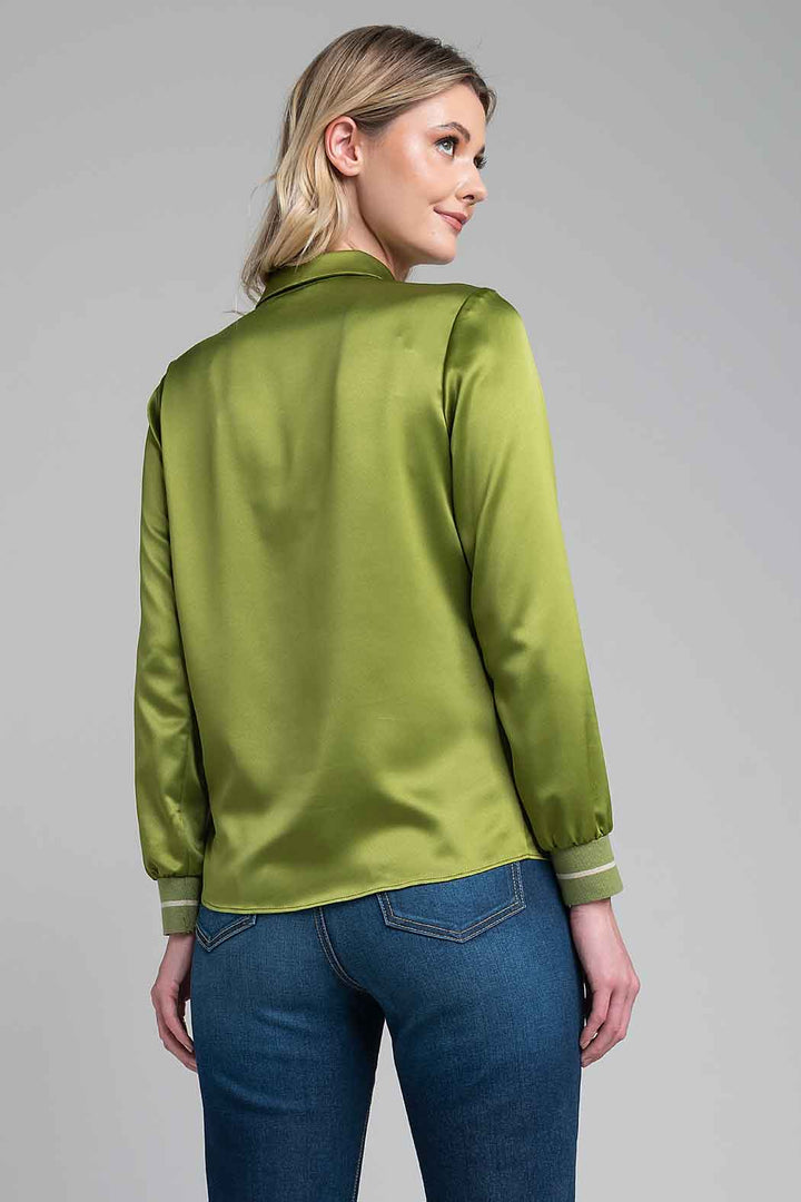Blusa Camisera De Satin