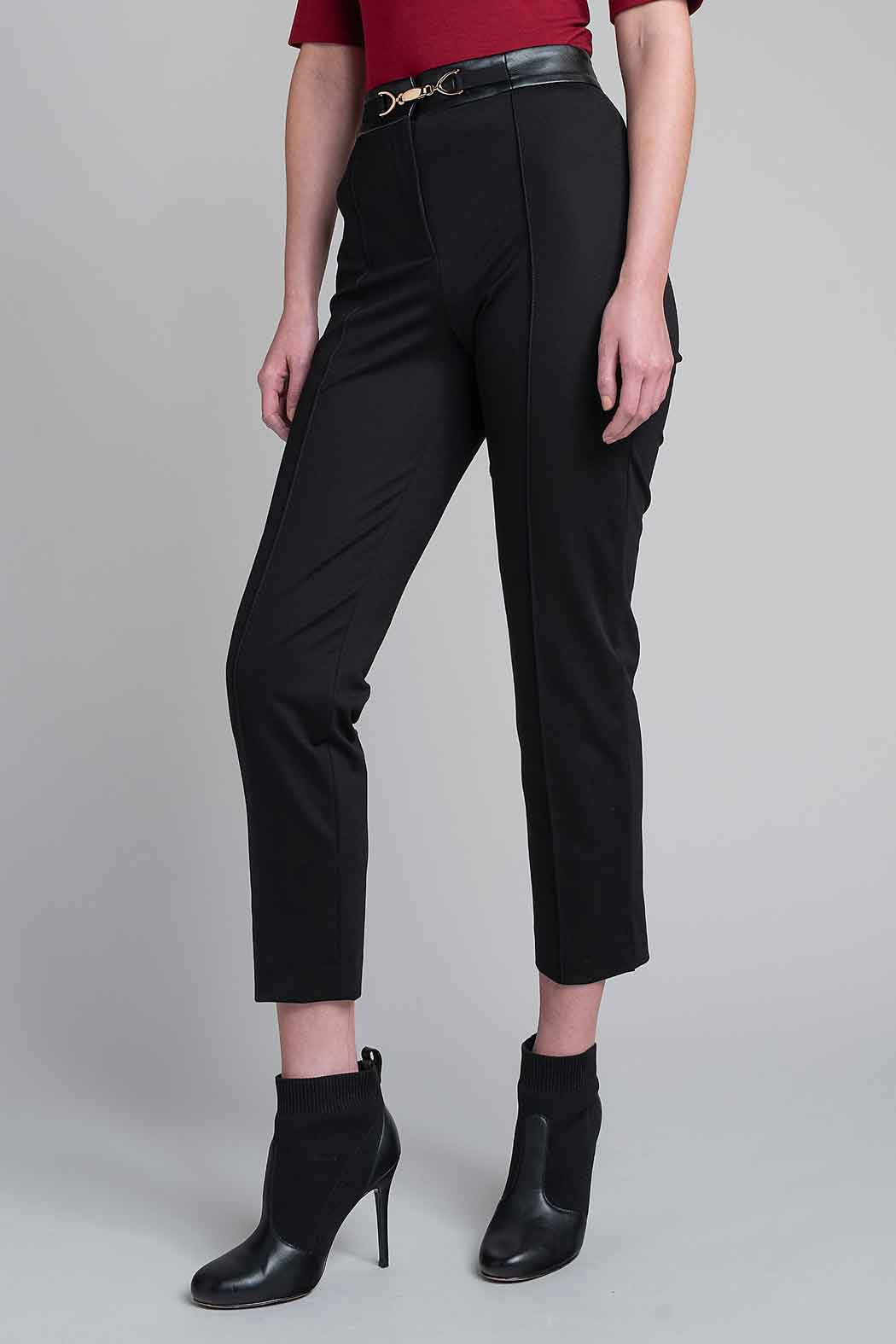 Pantalon De Vestir Con Hebilla