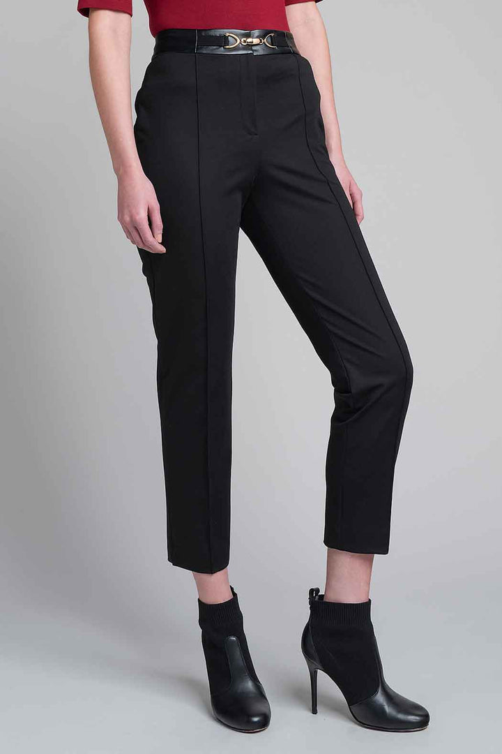 Pantalon De Vestir Con Hebilla