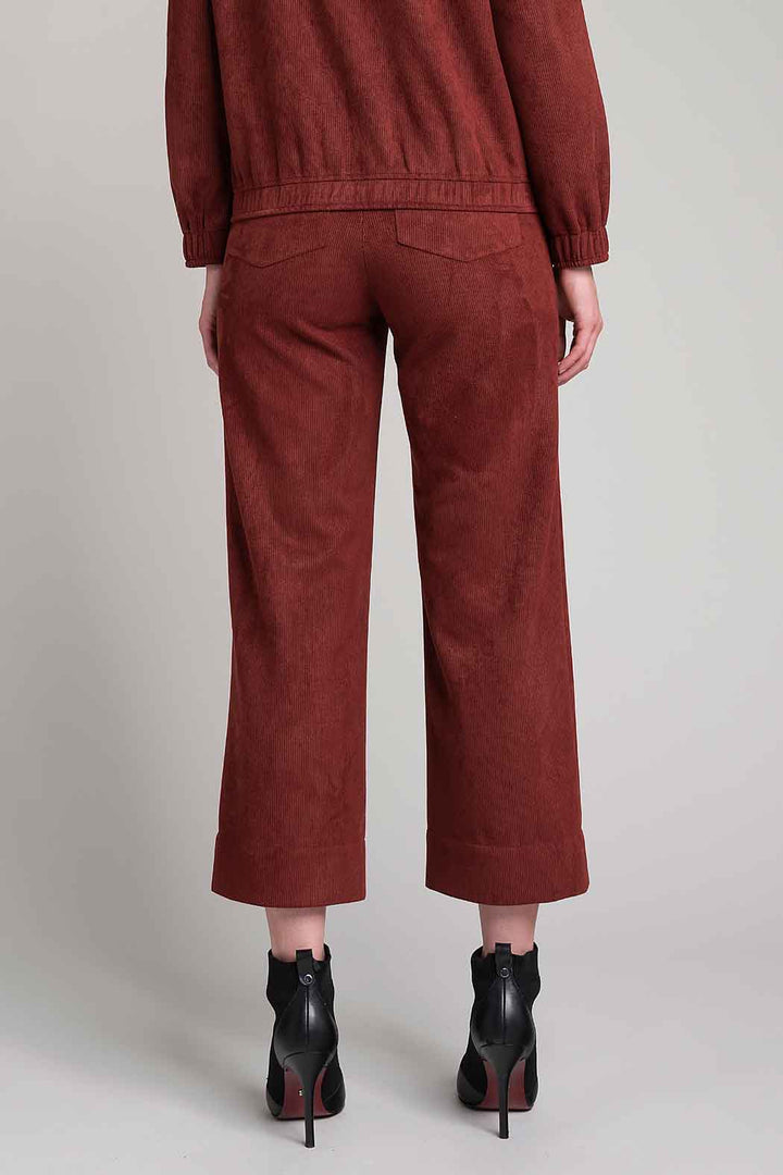 Pantalon Liso Corte Recto