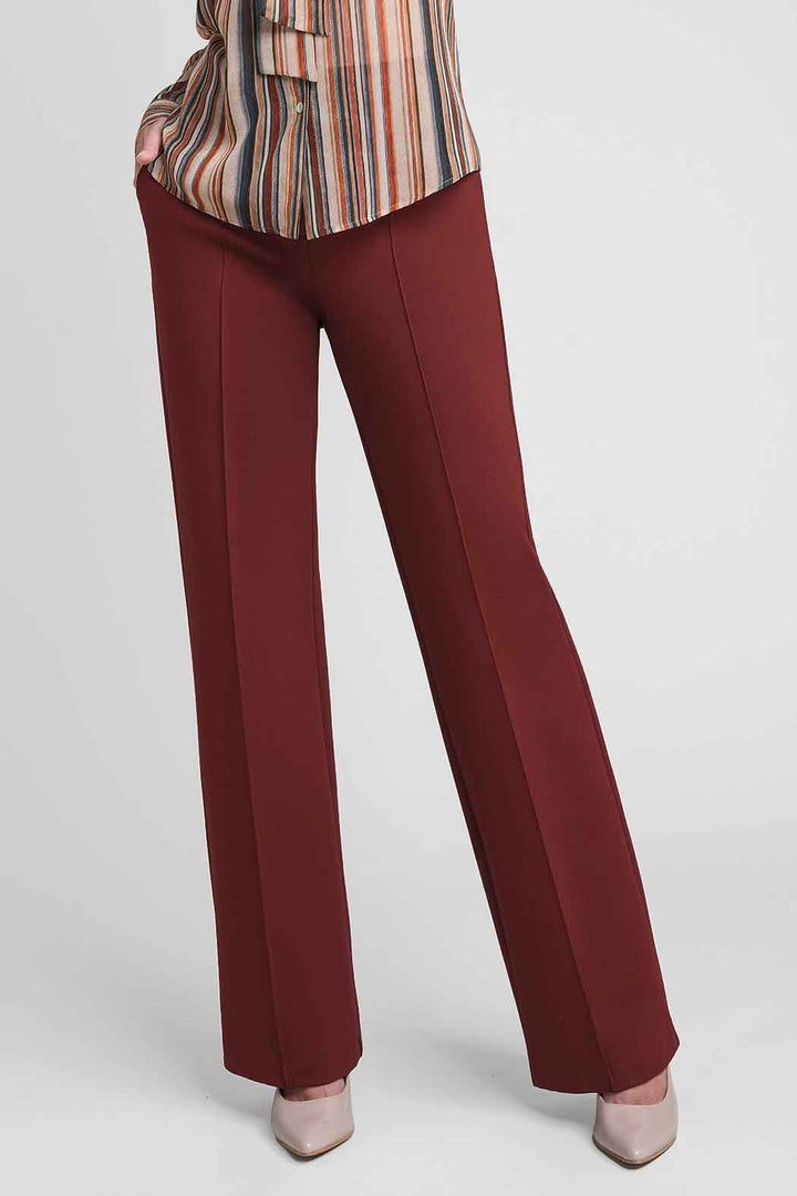 Pantalon De Vestir Corte Recto