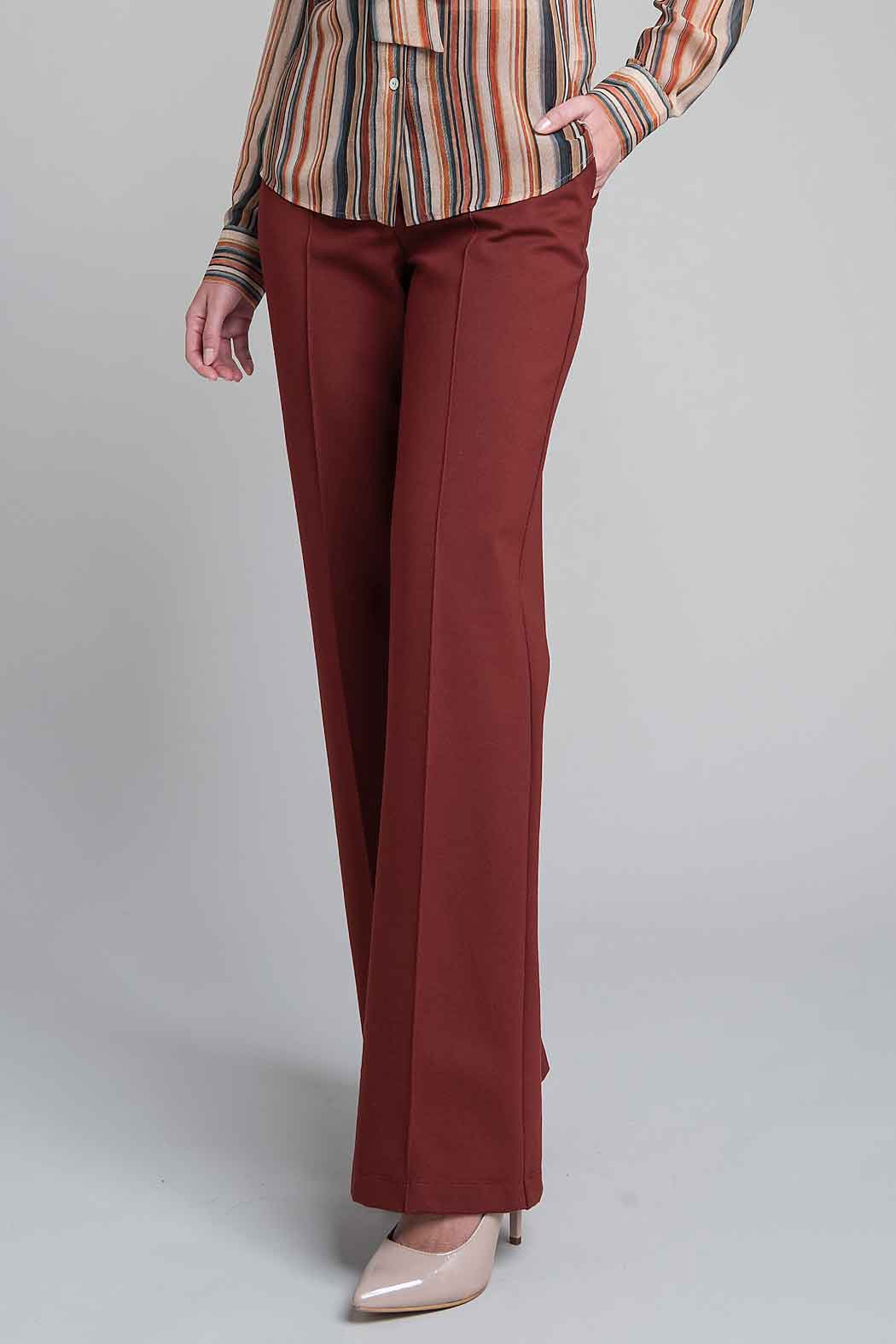 Pantalon De Vestir Corte Recto