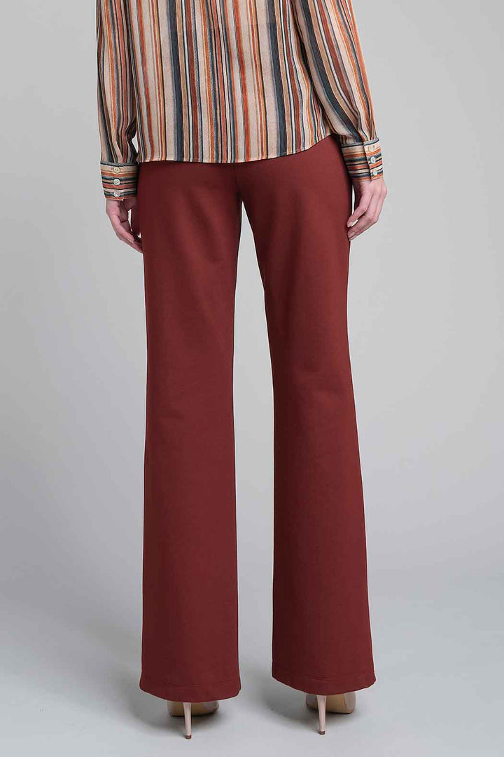 Pantalon De Vestir Corte Recto