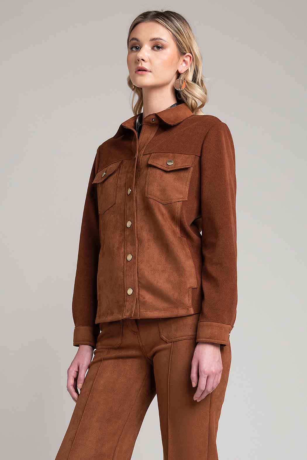 Camisola Con Botones Al Frente