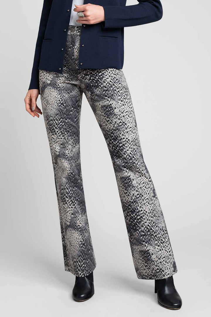 Pantalon Con Estampado Animal Print