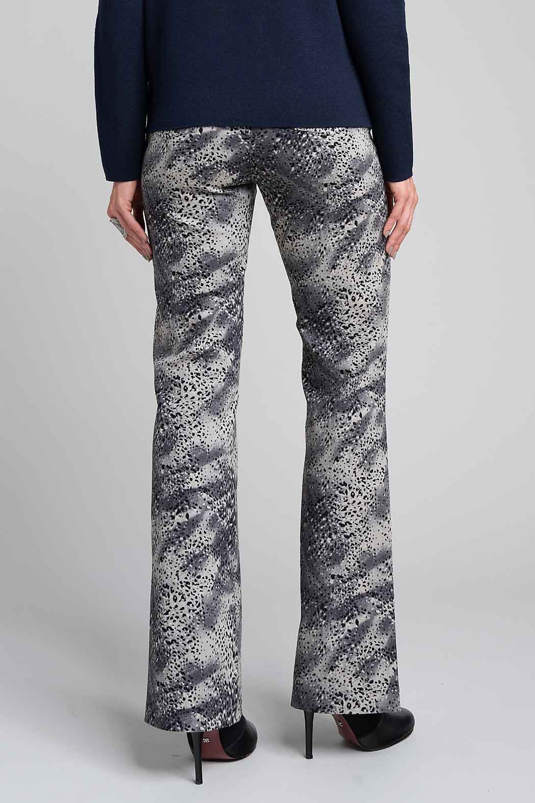 Pantalon Con Estampado Animal Print