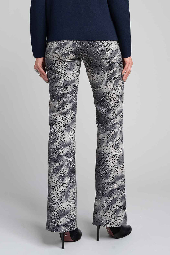 Pantalon Con Estampado Animal Print