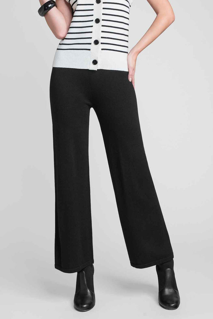 Pantalon De Punto Corte Recto