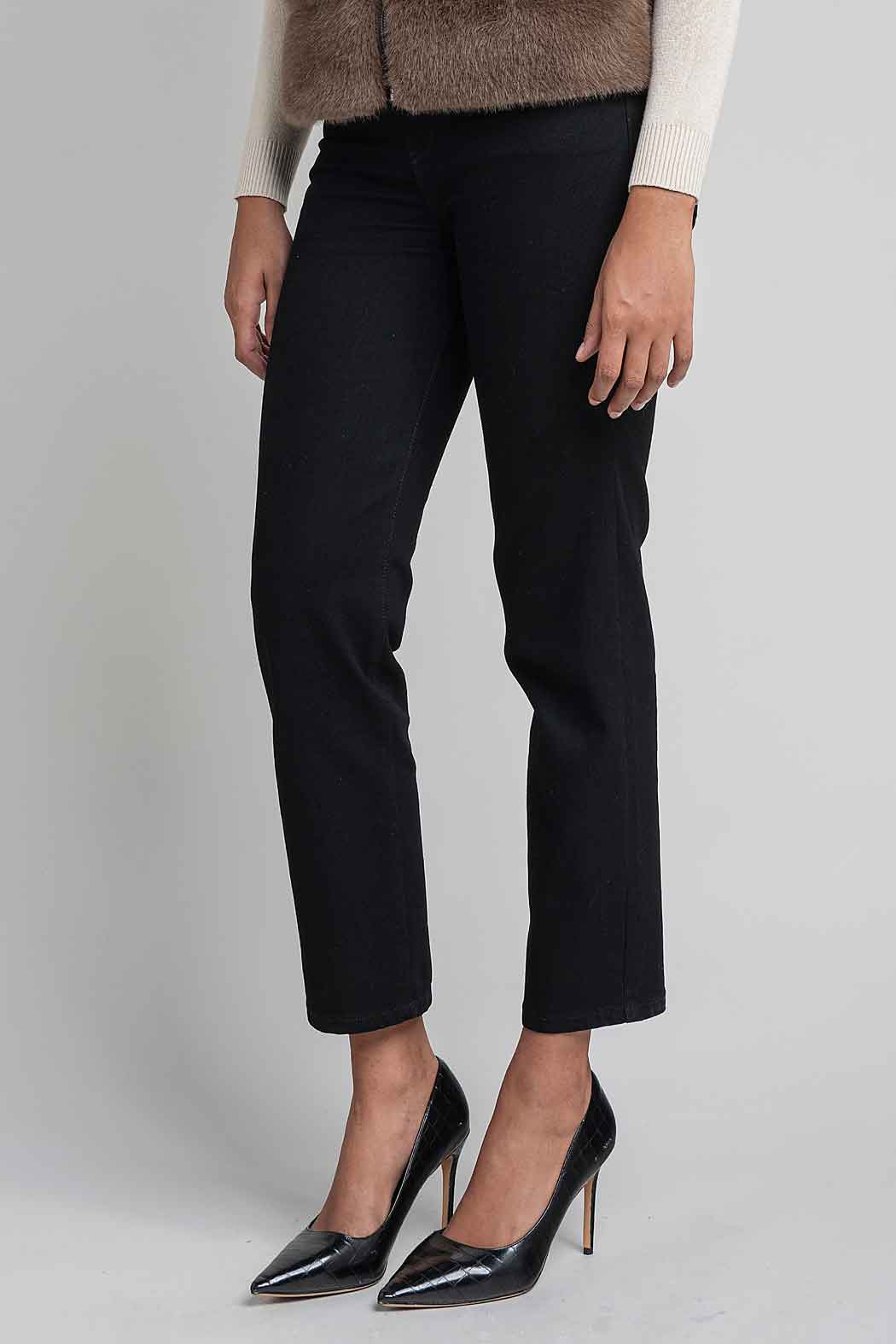 Jeans Liso Corte Recto