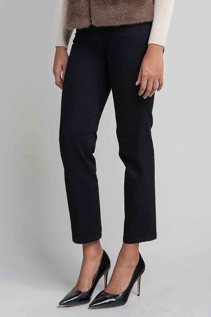 Jeans Liso Corte Recto