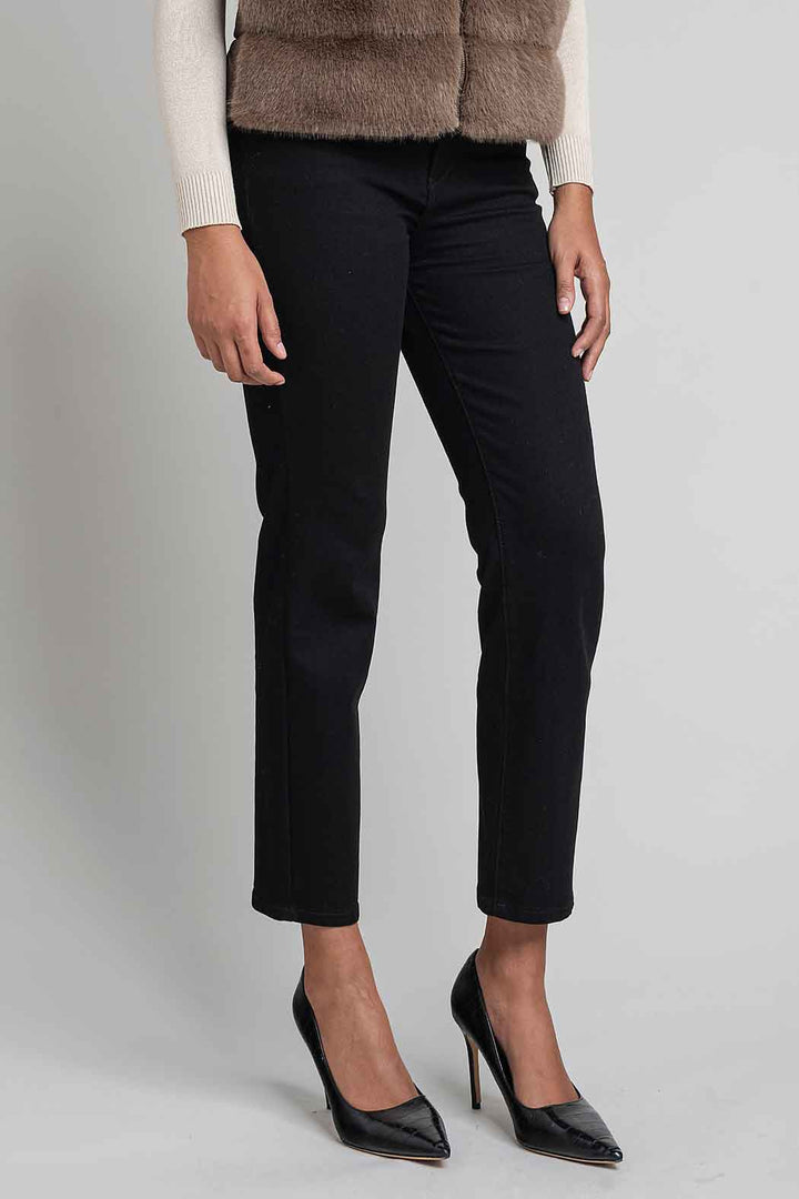 Jeans Liso Corte Recto