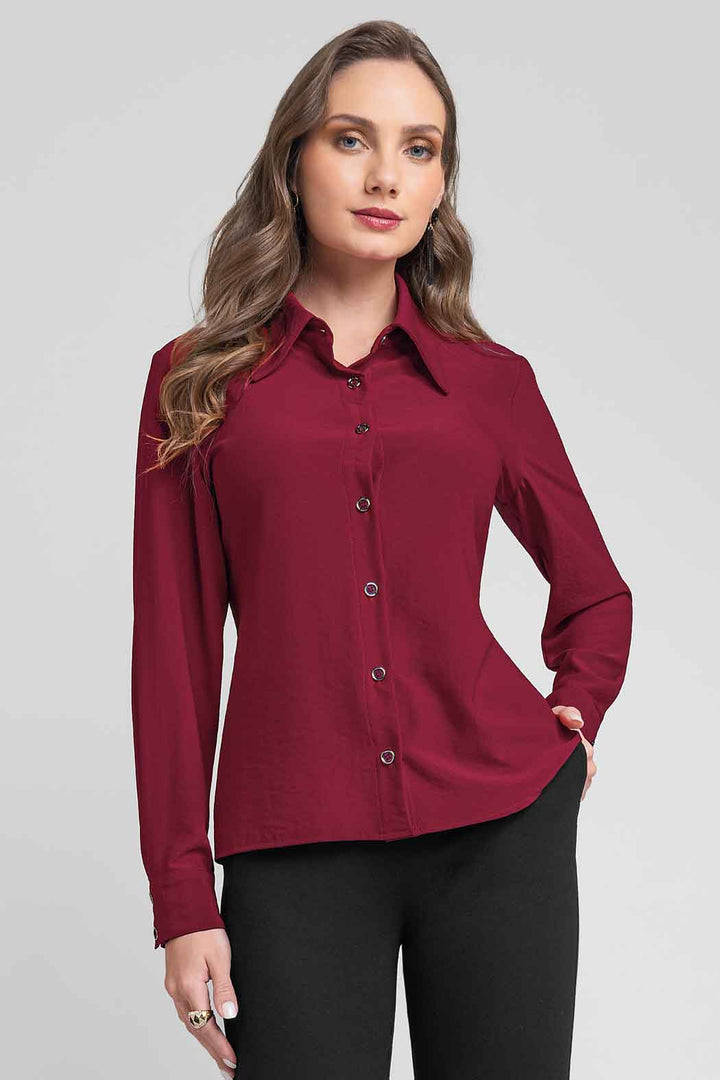 Blusa Camisera Lisa