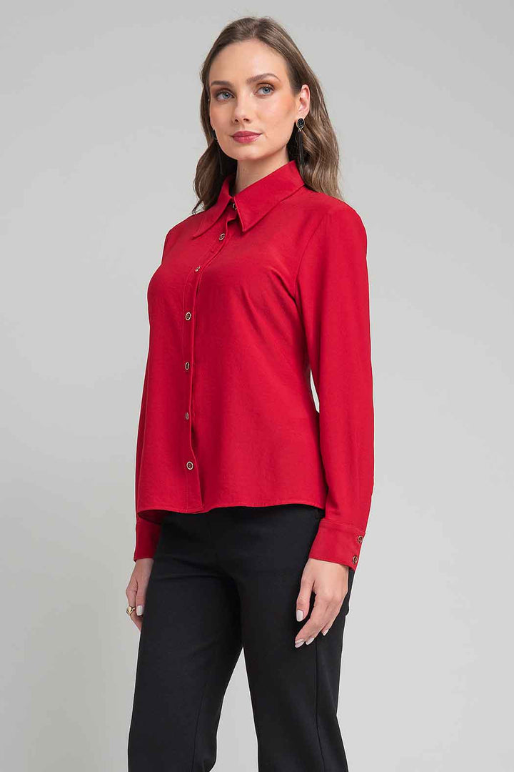 Blusa Camisera Lisa