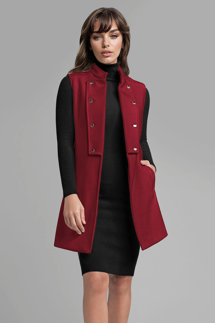 Chaleco Con Botones Al Frente