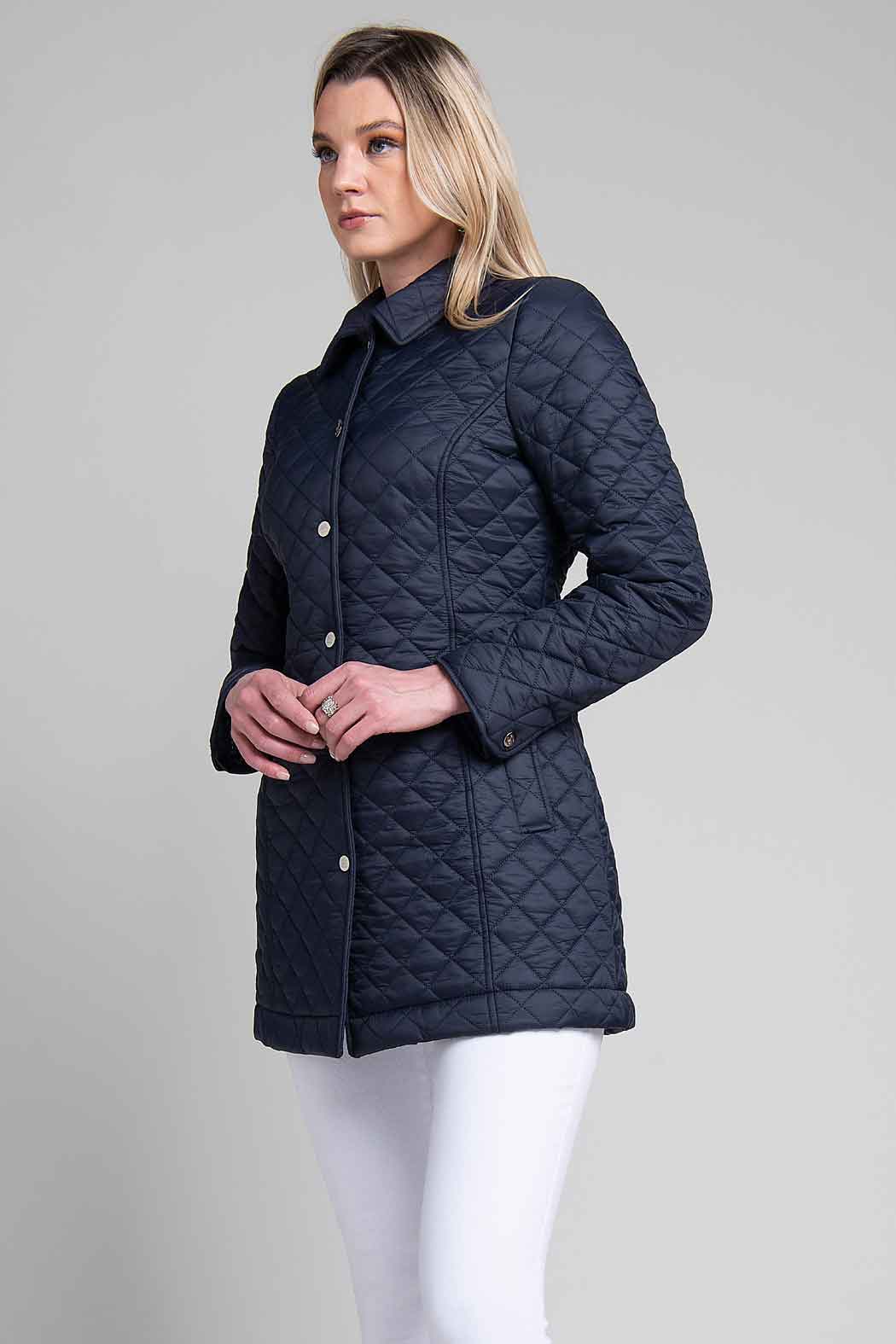 Chamarra Con Cuello Sport Y Broches Al Frente