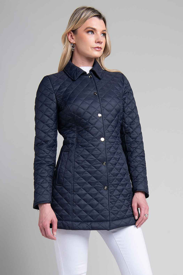 Chamarra Con Cuello Sport Y Broches Al Frente