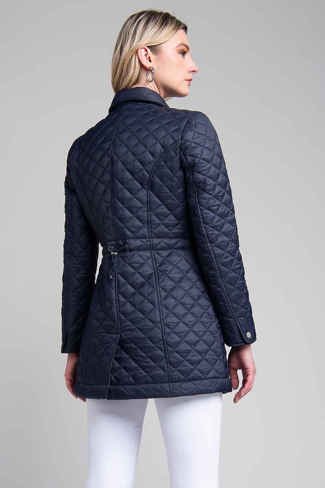 Chamarra Con Cuello Sport Y Broches Al Frente