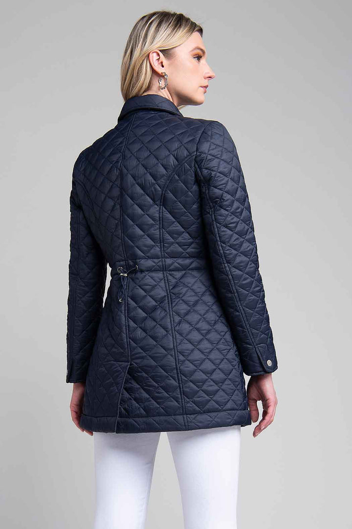 Chamarra Con Cuello Sport Y Broches Al Frente