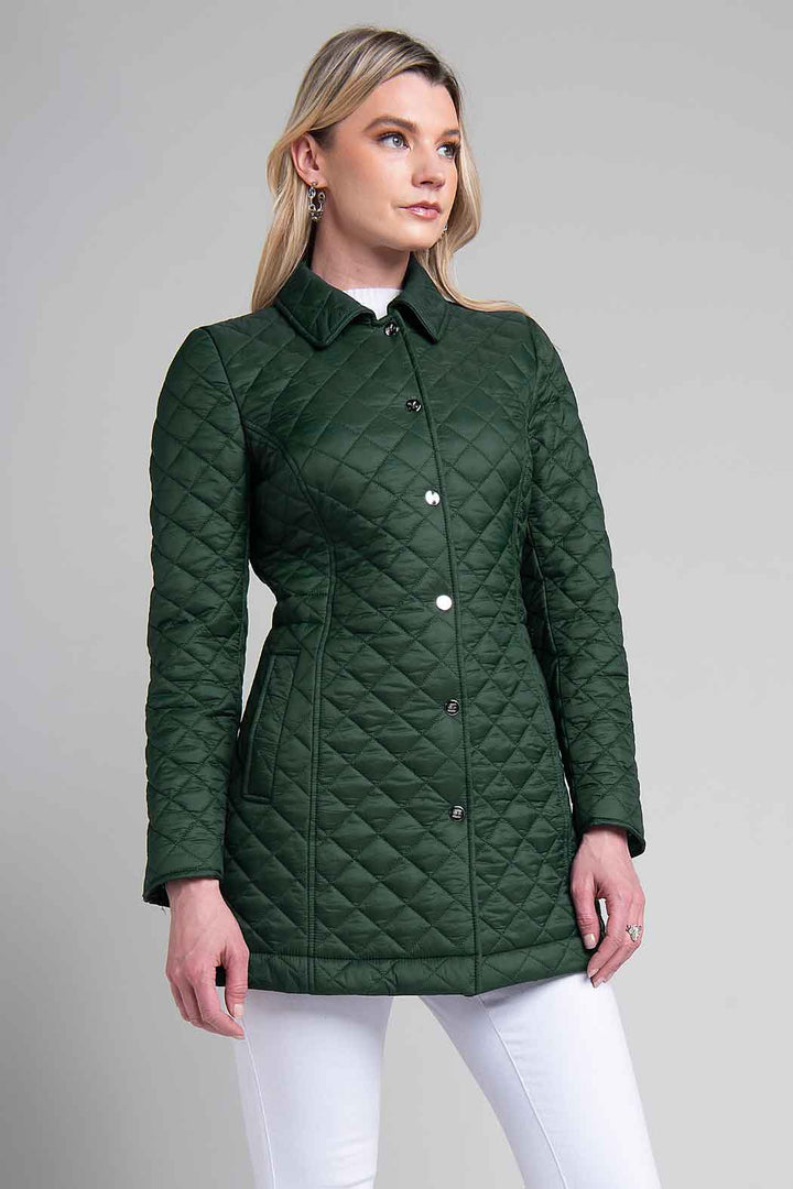Chamarra Con Cuello Sport Y Broches Al Frente