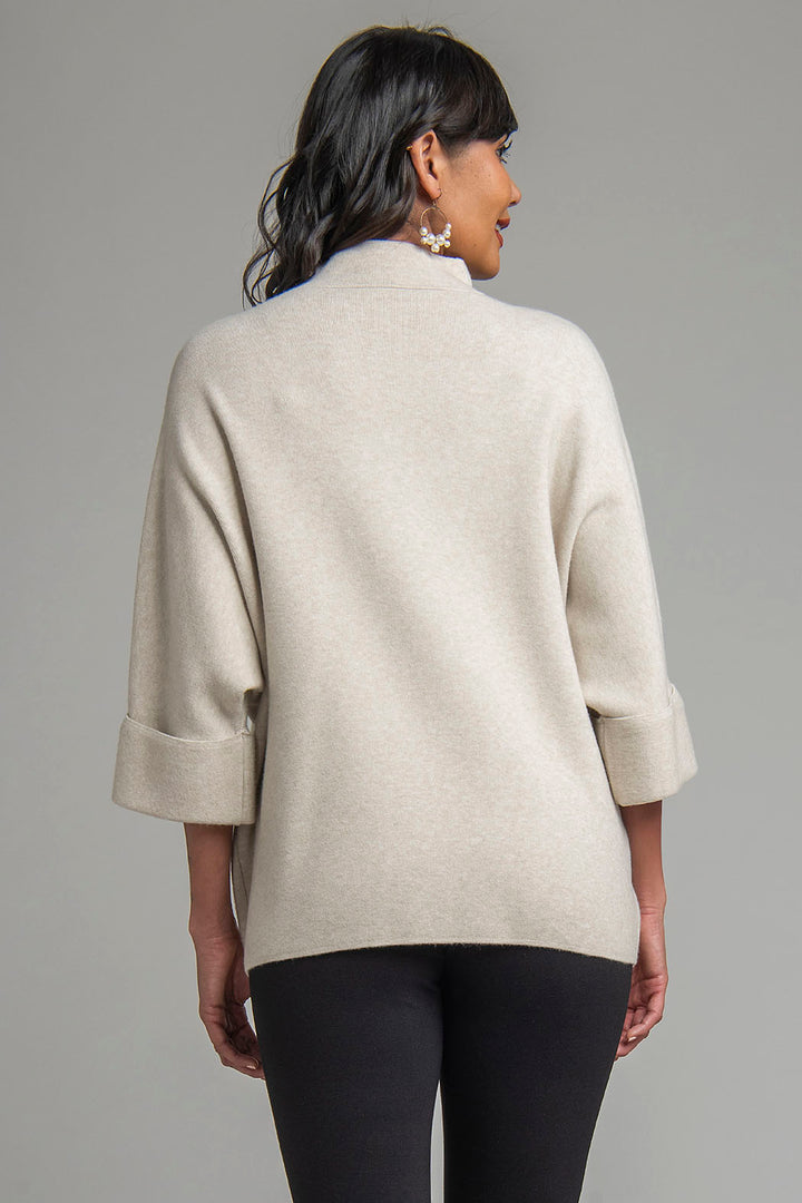 Sueter De Punto Con Pedreria En Cuello