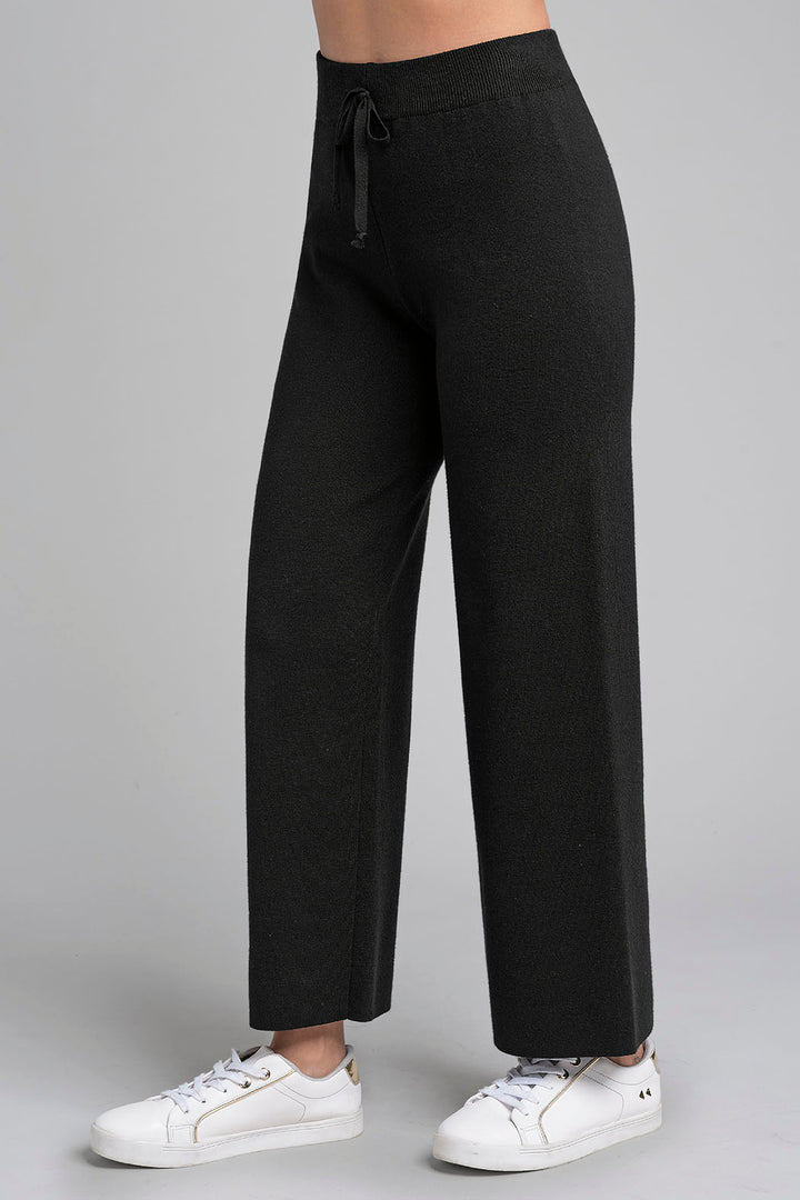 Pantalon De Punto Corte Recto