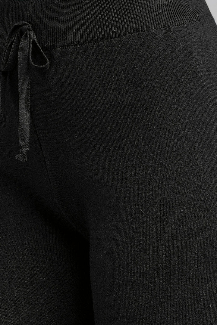 Pantalon De Punto Corte Recto