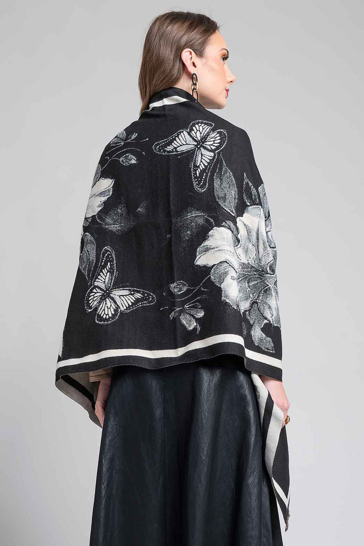 Capa Con Estampado Floral