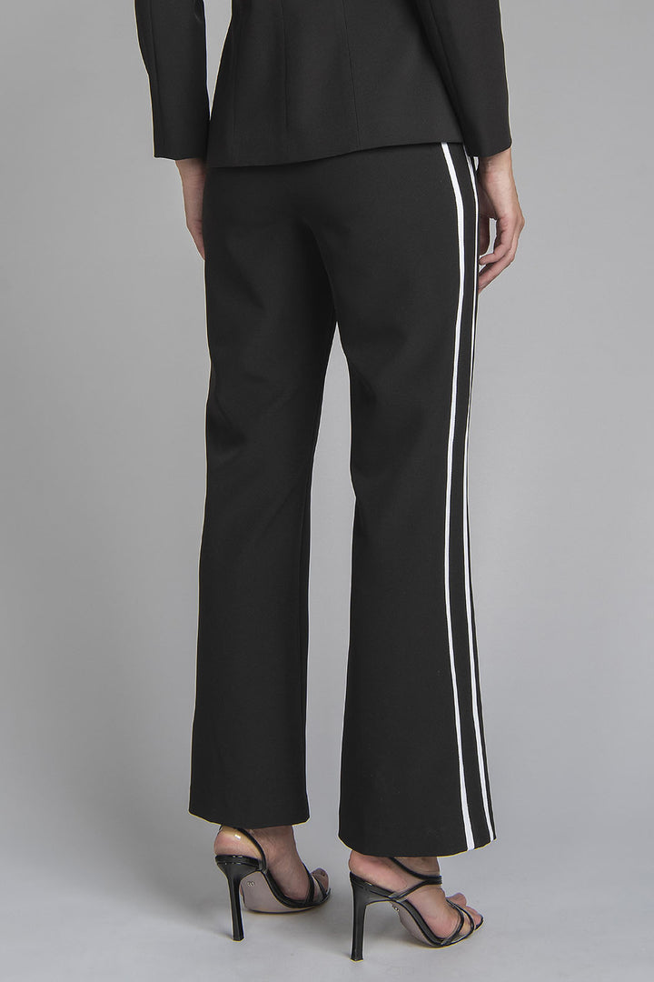 Pantalon Corte Amplio Con Lineas Laterales