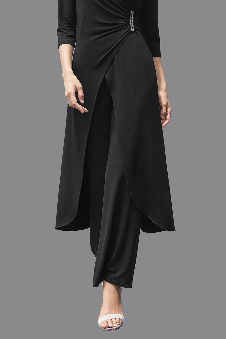 Pantalon Liso Corte Recto