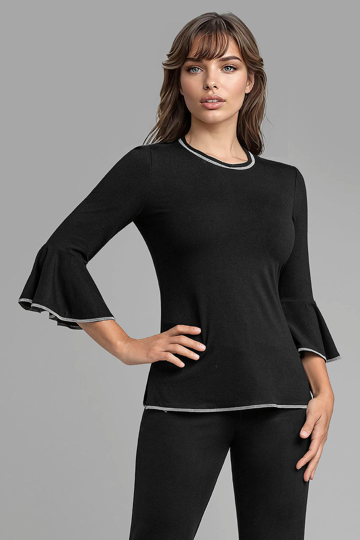 Blusa Con Manga De Campana