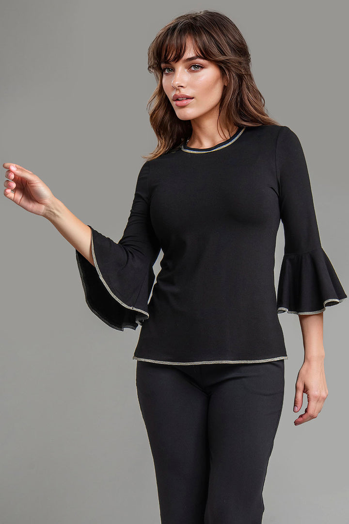 Blusa Con Manga De Campana