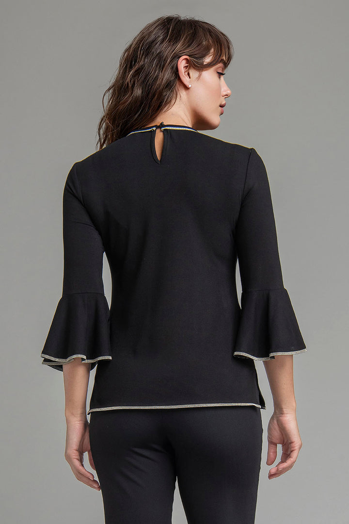 Blusa Con Manga De Campana