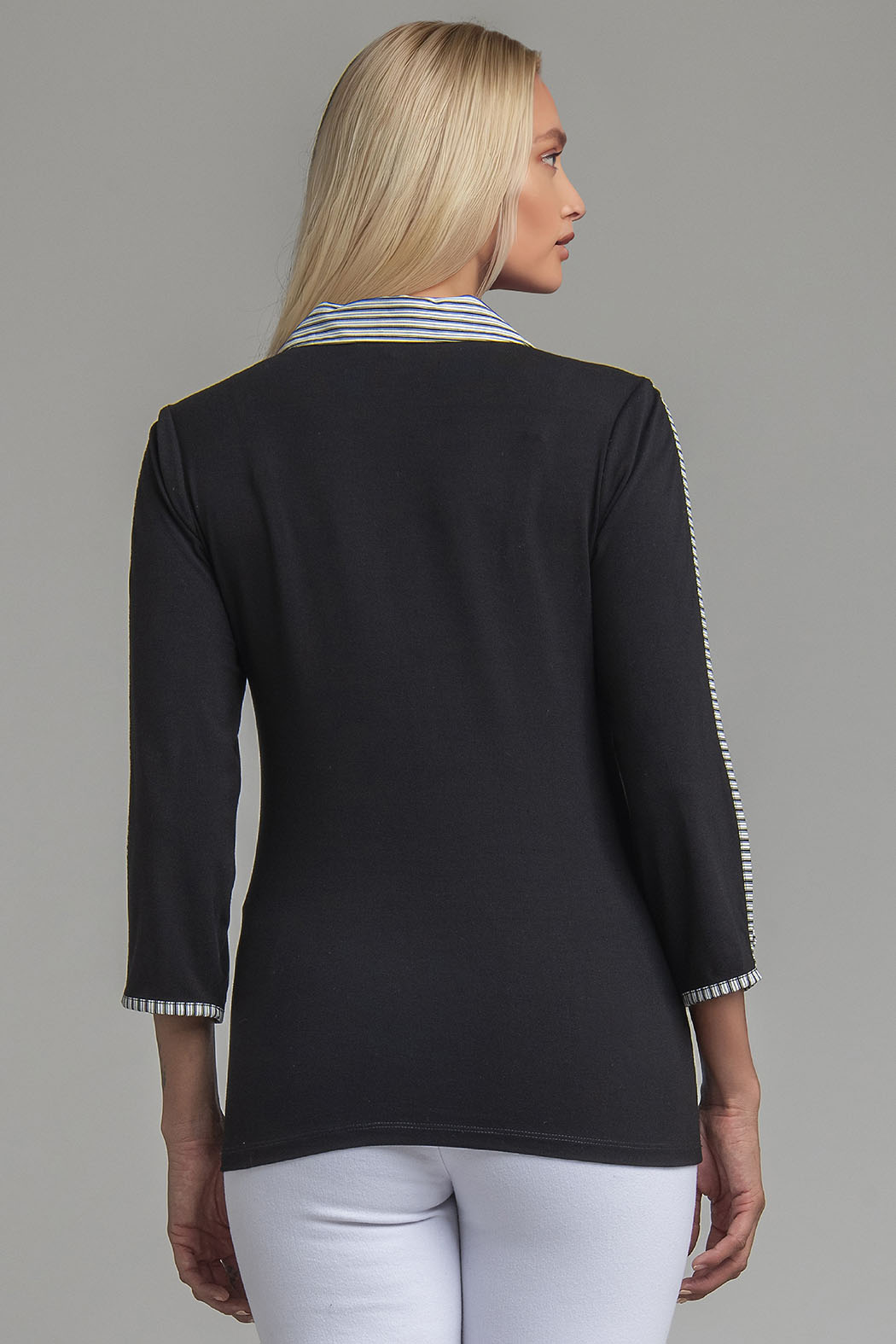 Blusa Abertura En Mangas Y Cuello Sport