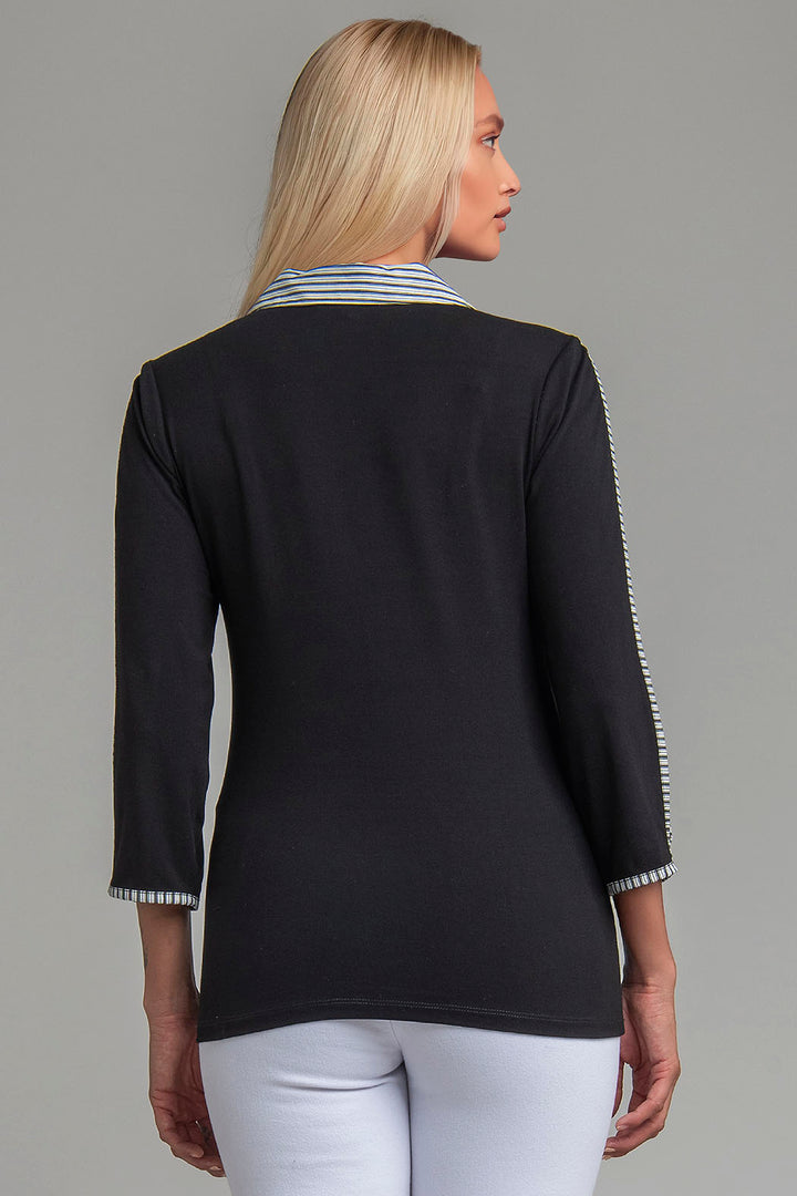 Blusa Abertura En Mangas Y Cuello Sport