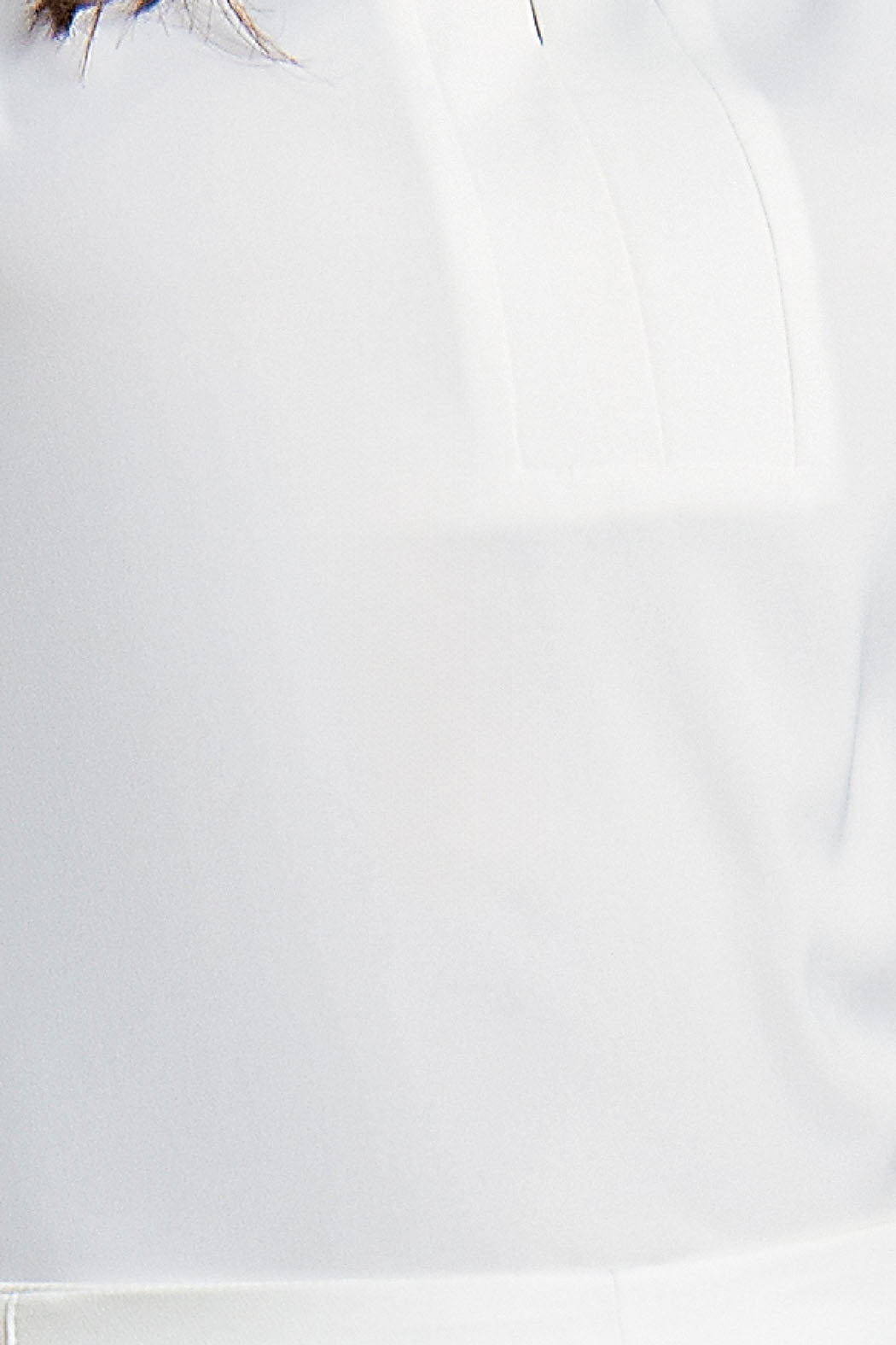 Blusa De Manga Larga Con Dettalle De Cadena En Escote