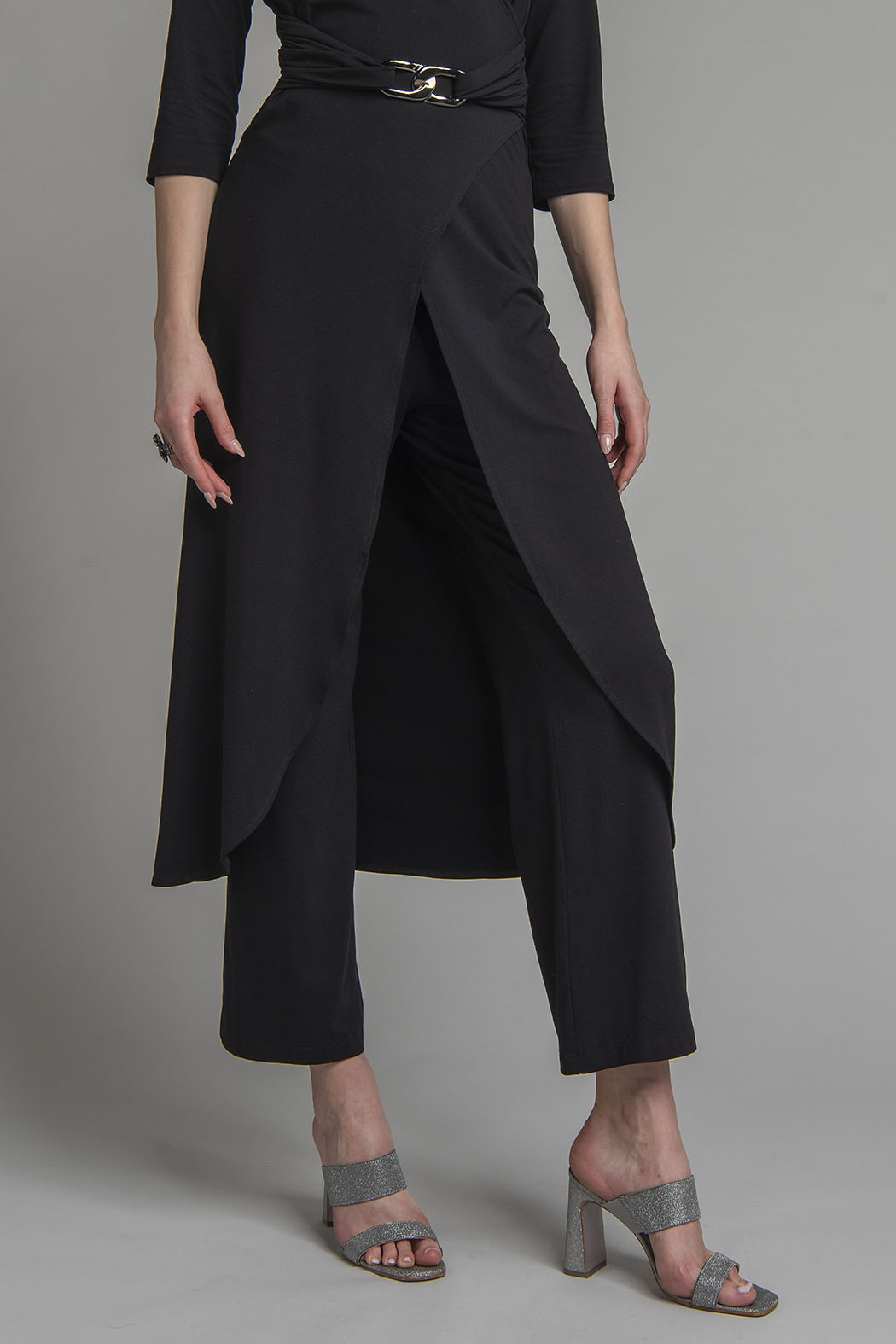 Pantalon Liso Corte Ancho