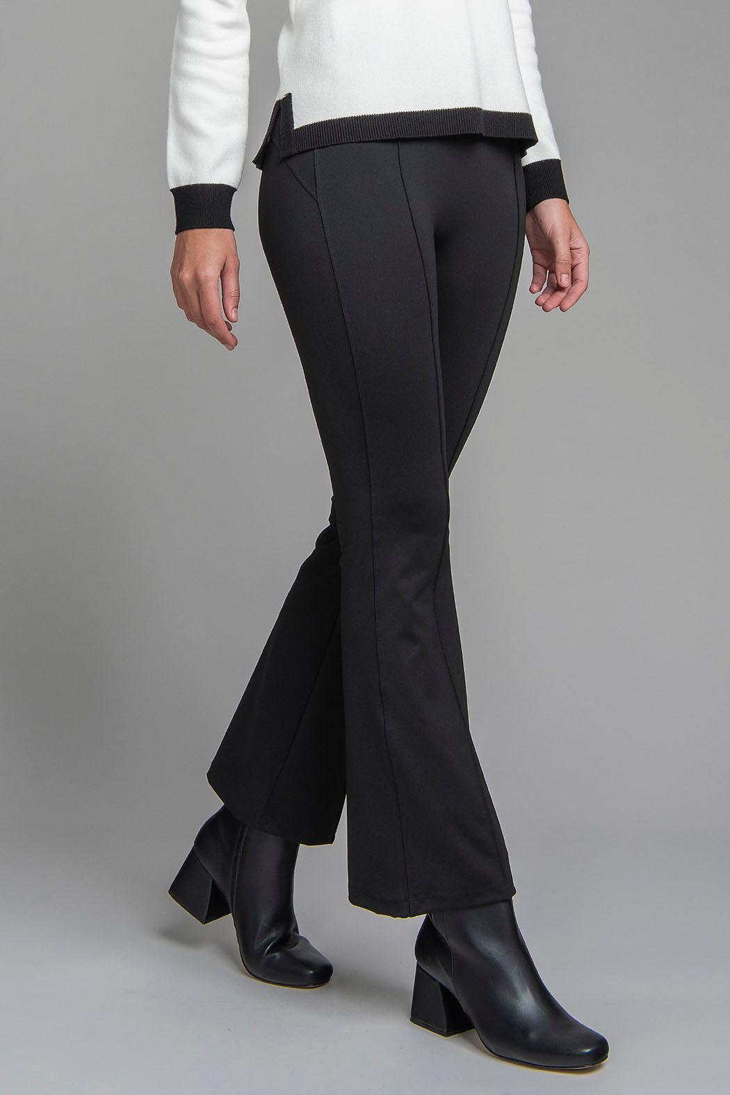 Pantalon Liso Corte Recto